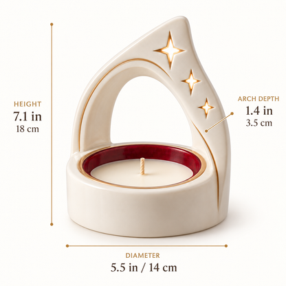 Northern Star Arch Candle